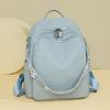 Women's Soft Leather Large Capacity Backpack Multi-Function Shoulder Bag