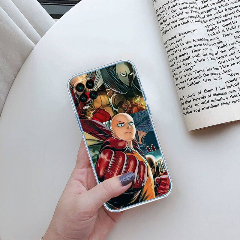 MH126 One Punch Man Phone Case for Motorola Edge 20 30 S30 40 50 Fusion Lite Plus Pro Neo Ultra One Power Action Macro Hyper Vision Zoom