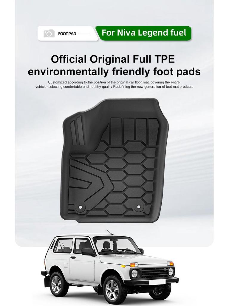 Ekologiczne maty podłogowe i do bagażnika z TPE do LADA NIVA LEGEND