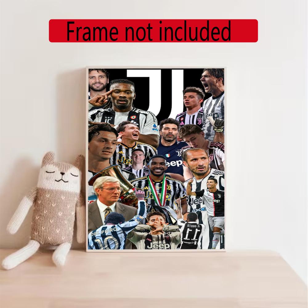 Juventus 5D Diamond Painting Round Diamond Rhinestones Mosaic Diamond Embroidery Wall Paintings Rhinestones Gift Frameless