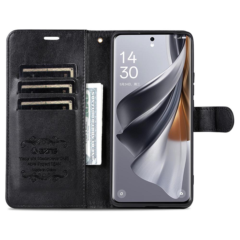 

For Oppo Find X8 Pro 5G Case Anti-Scratch PU Leather Stand Wallet Phone Cover Brown