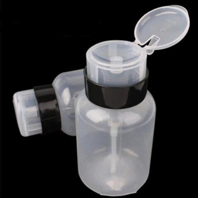 Strumento per manicure con dispenser a pompa per nail art, acetone, smalto, struccante