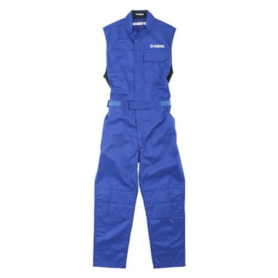 

Комбинезон механика без рукавов WY8003 Гоночный синий Размер L [Yamaha Motor] 90792-M064L