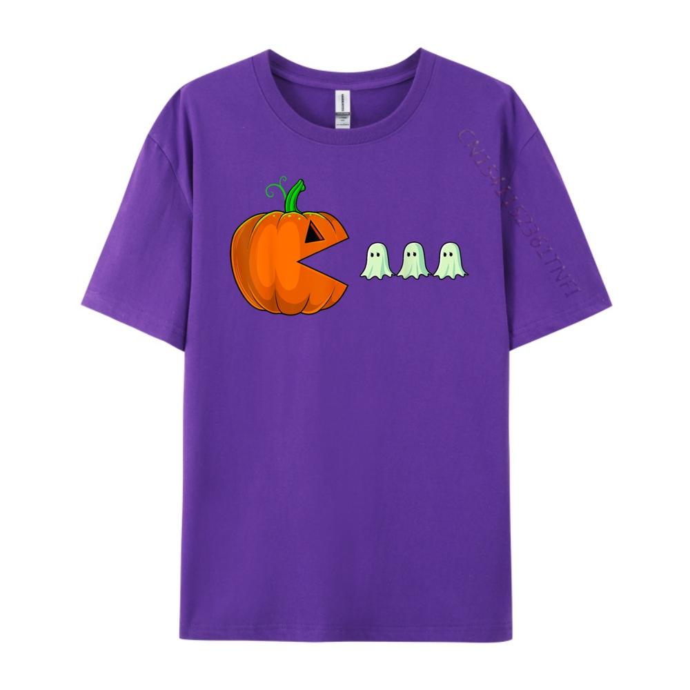 Halloween Pumpkin Funny Ghosts Boys Kids Women Men Shirts Graphic Tee Female Durable and Wearresistant Halloween