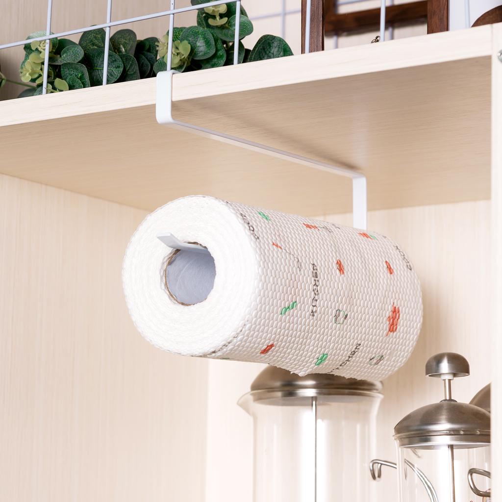 Kitchen Paper Holders Sticke Rack Iron Roll Holders for Bathroom Toilet Towel Racks Hangers Home Storage Tissue Shelf Organizer