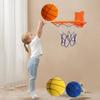 Mini Indoor Basketballkorb Kinder Kleiner Basketballkorb Wandmontage Dunks Felgen Hängende Bretter mit Mini-Basketball-Kits
