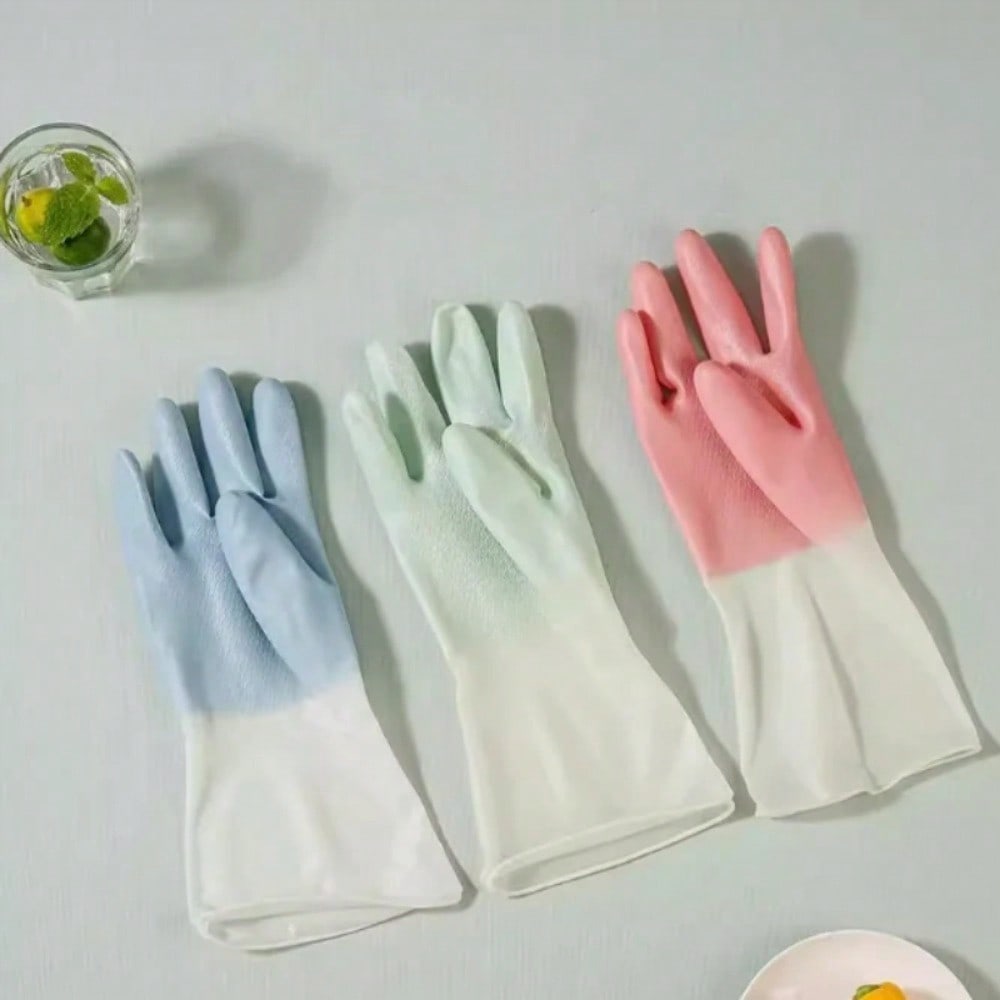 Universal Dishwashing Gloves Household Kitchen Cleaning Gloves Durable Wear Resistant