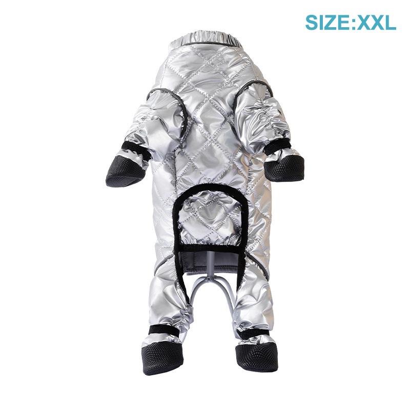 

Dog Snow Suit, Full Body Dog Coat, Dog-Booties And Paw Protectors, Fullbody Winter Coat Snowsuit Warm Jackets E