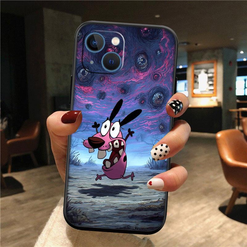 C-Courage C-Cowardly D-Dog New High-End Shell Phone Case for Redmi Note 10 11 12 Pro Max 10S 10C 10T 11A 11S 12S 12C
