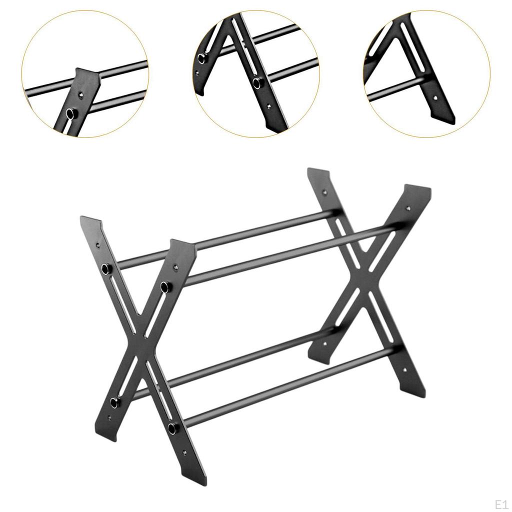 RC Car Alloy Tires Rack Crawler Tire Wheel Rim Holder Display Metal Stand