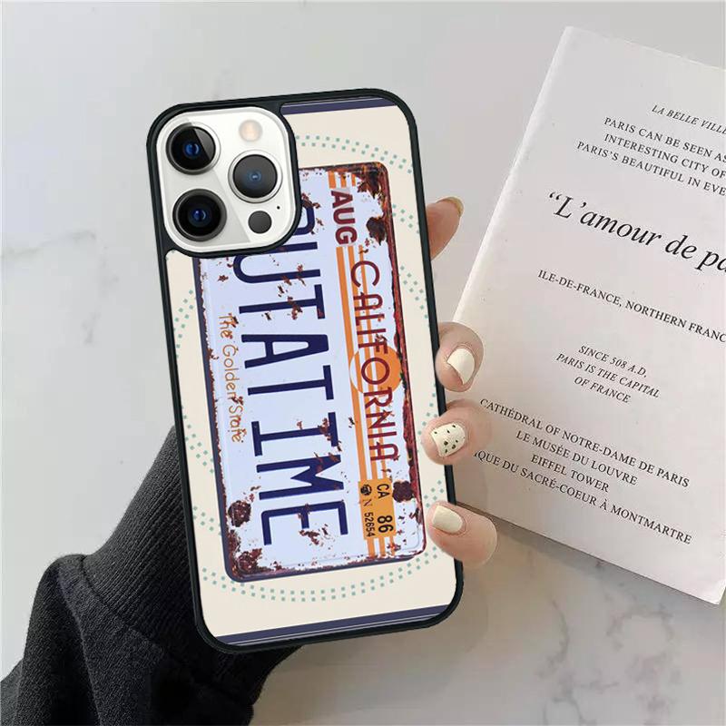 

LICENSE NUMBER PLATES Phone Case Cover For iPhone 17 Air 13 15 Pro Max 16 14 Plus 12 11 Apple max coque iPhone 16