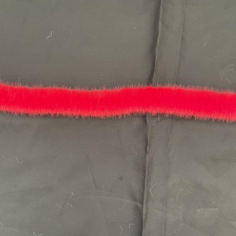 

Смужки для шапок зі штучного хутра, костюми танг, ханфу, дитячий новорічний одяг, накидка з хутра норки, штучне хутро, плюшева оздоблення з хутра штучної норки 150 червоний