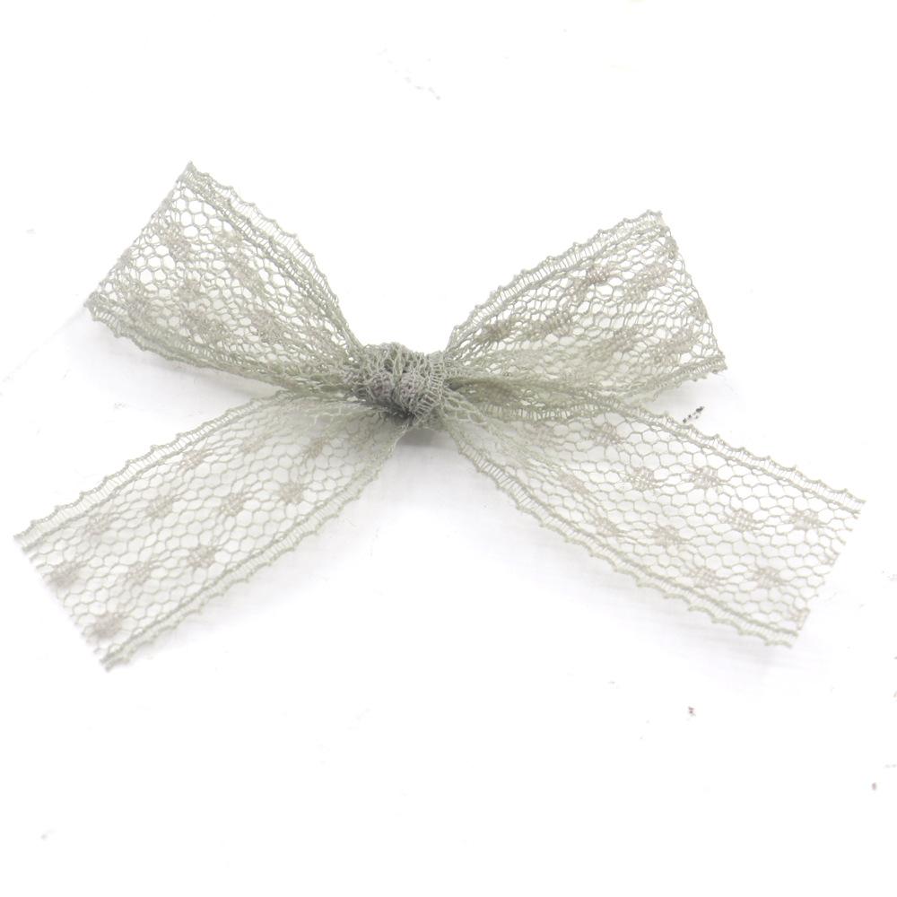 Lace Lace Bow Pantyhose Shoes And Hats Children'S Hair Accessories Clothing Accessories Hand Tie Bows