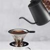Holder Reusable Stainless Steel Drip Tools Coffee Filter Pour Over Coffee Dripper Cone Strainer