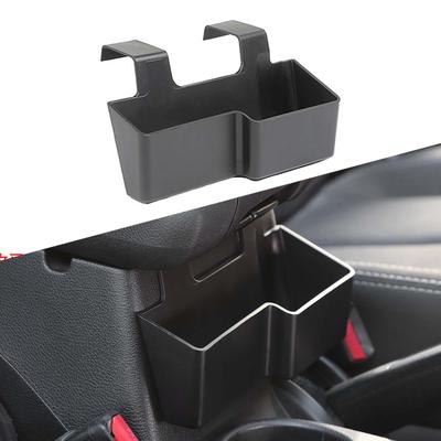 Car Center Console Storage Box Armrest Organizer Tray for Jeep Wrangler JK JKU 2011-2017 Accessories, Black