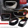 New 1Set Stainless Steel Car Exhaust Pipe Cover Automobiles Tail Throat For BMW M sports version X5 F15 2014-18 X6 F16 2015-19