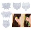 Elfen-Ohrclips, Epoxidharz-Silikonform, Feenflügel, kein Piercing, Ohrringe, Ohrmanschettenabdeckungen, Kristallharzformen, Schmuckwerkzeug