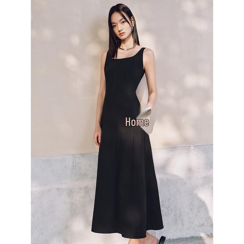 Peacebird Women's French Style Sleeveless A-Line Maxi Dress