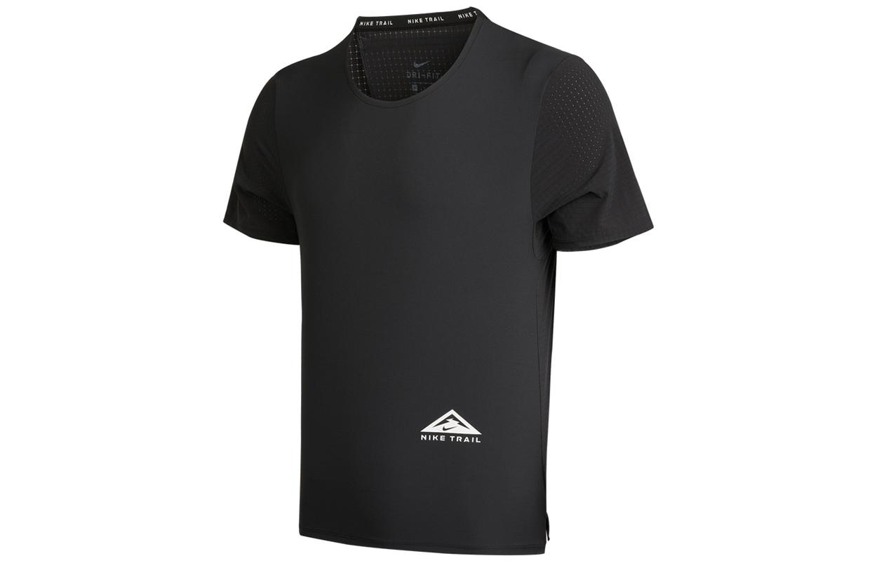 

Nike T Shirts Men s Black Crew Neck Moderate Straight Fit CZ9051-010 L