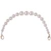 Rubonarie Pearl Chain Strap for Bags, 30cm (White)