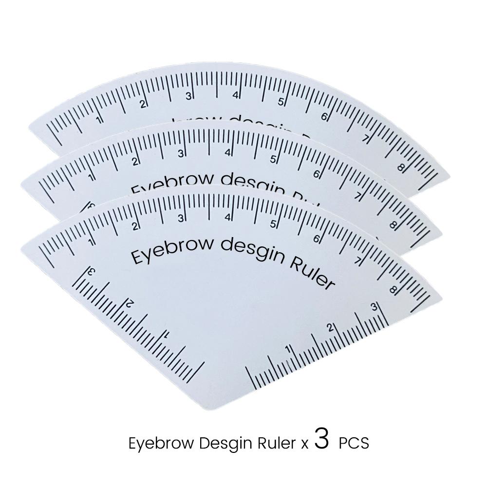 Fast Drawing Eyebrow Desgin Ruler Microblading Mapping Tool Shaping Permanent Makeup Drawing Guide Ruler Tattoo Supplies Reuse