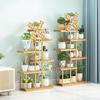Multi-Tier Solid Wood Flower Pot Stand