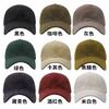 XXL Big Size Baseball Caps Solid Big Head Brushed Soft Cotton Extra Large Size Low Profile Golf Hats Women's OverSize Cap Men