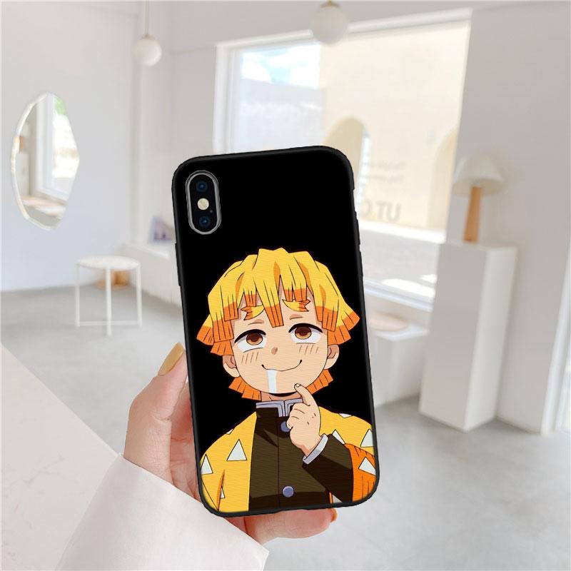 Demon Slayer Art New High-End Shell Phone Case for iPhone SE X XS XR 16E 11 17 Pro Max 8 7 6 6s Plus