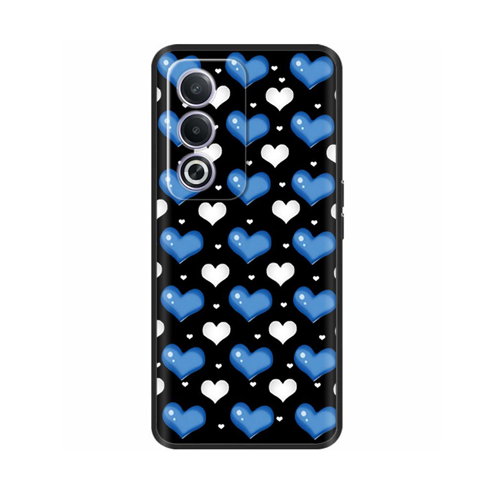 Phone Case for OPPO K12X 5G 6.67" CPH2667 Protection Luxury  Soft Black Silicone Shockproof Shell Painted Back Cover Funda Coque