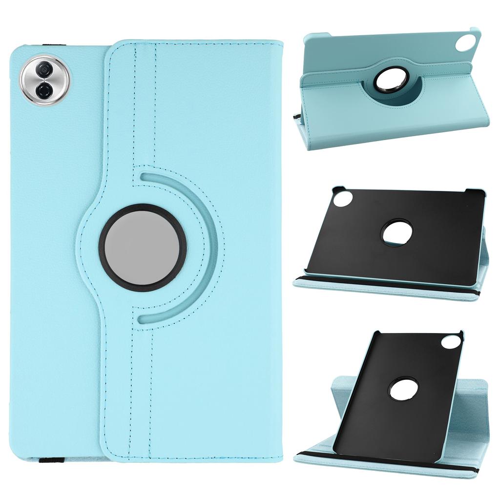 For Honor Pad 10 Case Rotating Stand PU Leather+PC Tablet Cover with Elastic Band
