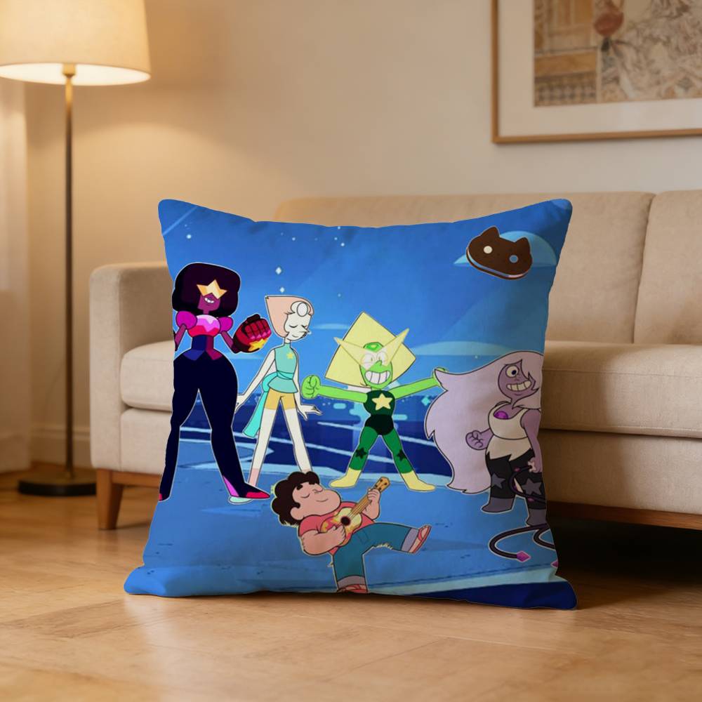 S-Steven U-Universe Pillow Case For Sofa Living Room Home Office Decor Protective Cover