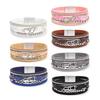 Multi Layer Leather Bracelet for Women Heart Accessories  Stylish Ladies Hand Jewelry Gift
