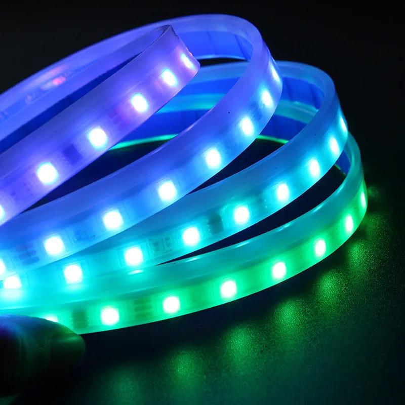 Car Start Up Scanning Daytime Running Lights Through Type Water Proof LED Decorative Lights Universal Accessories