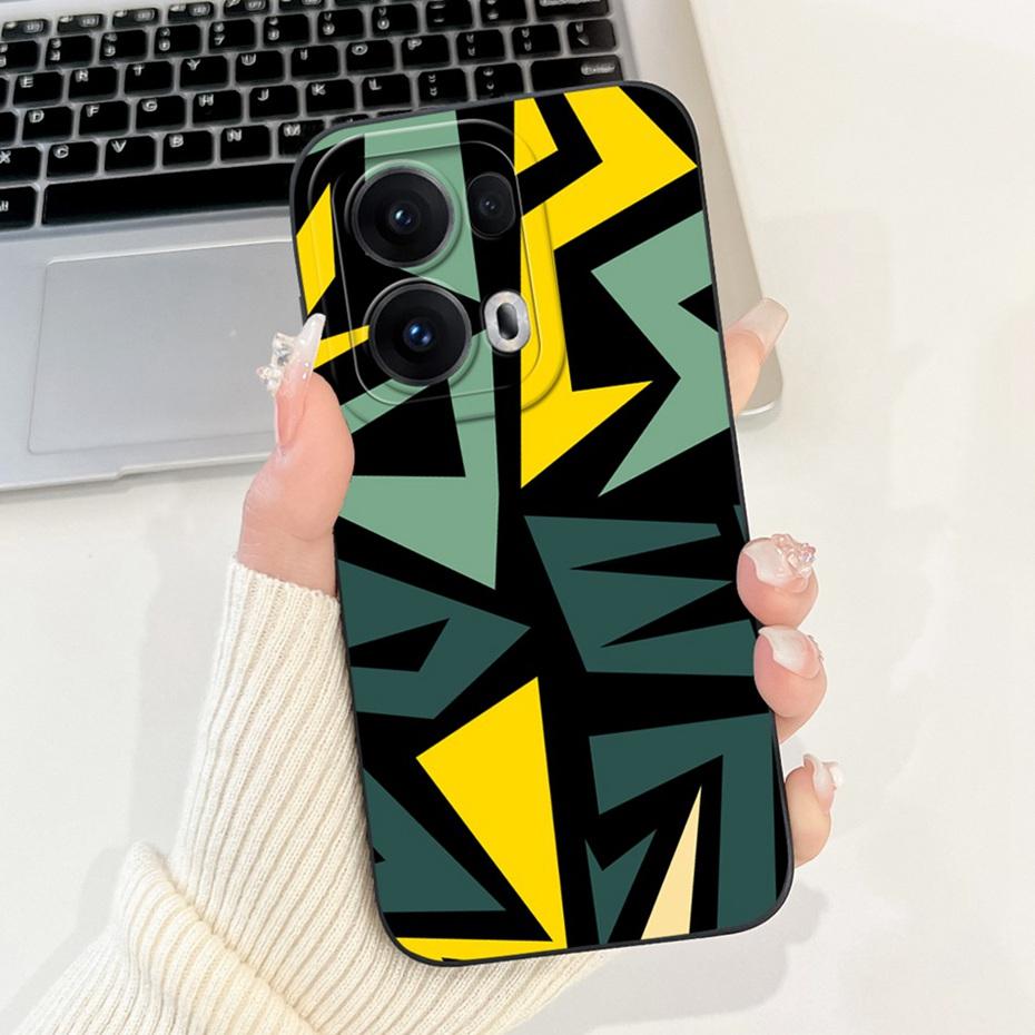 Cute Cartoon Phone Case For OPPO Reno13 Pro / Reno13 / Reno13 F 4G 5G Soft Silicone Protective Cover For Oppo Reno 13 13F 13Pro