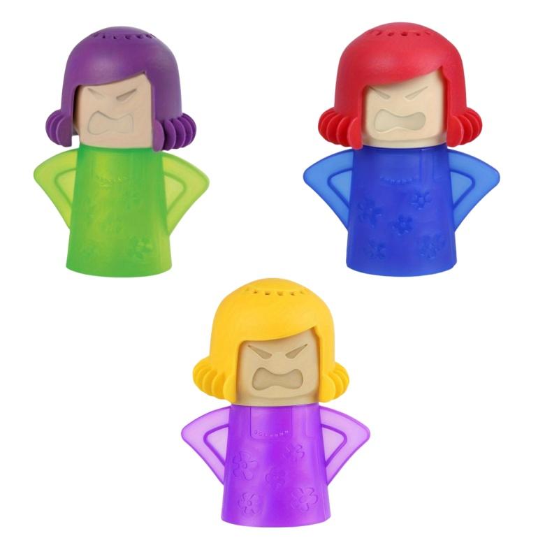 Angry Mama Oven Steam Microwave Cleaner Easily Remover Oil Dirt Fridge Deodorizer For Kitchen Cleaning Tool Useful Household