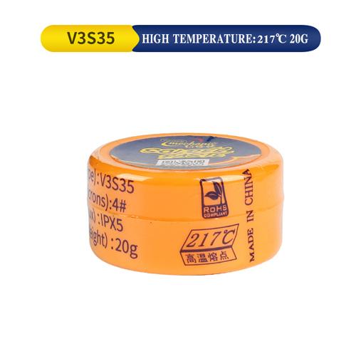 

Механика, бессвинцовая паяльная паста BGA, флюс, низкотемпературная паяльная олово, крем, сварочная флюсовая паста для паяльной станции BGA 20g 217℃