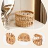 Handwoven Basket Storage Organizer Creative Versatile Lightweight Large Capacity Makeup Organizer for Home Bedroom Decoration