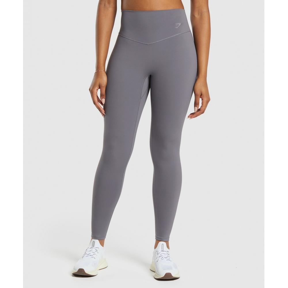 

GYMSHARK Elevate Leggings Brushed Grey B3A6M GCHK XXS