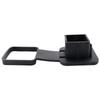Tow Plug Tube Cap Protector Waterproof Trailer Hitch Cover Dustproof 2 Inch Receiver Auto Square Plug Tow Hook Cover