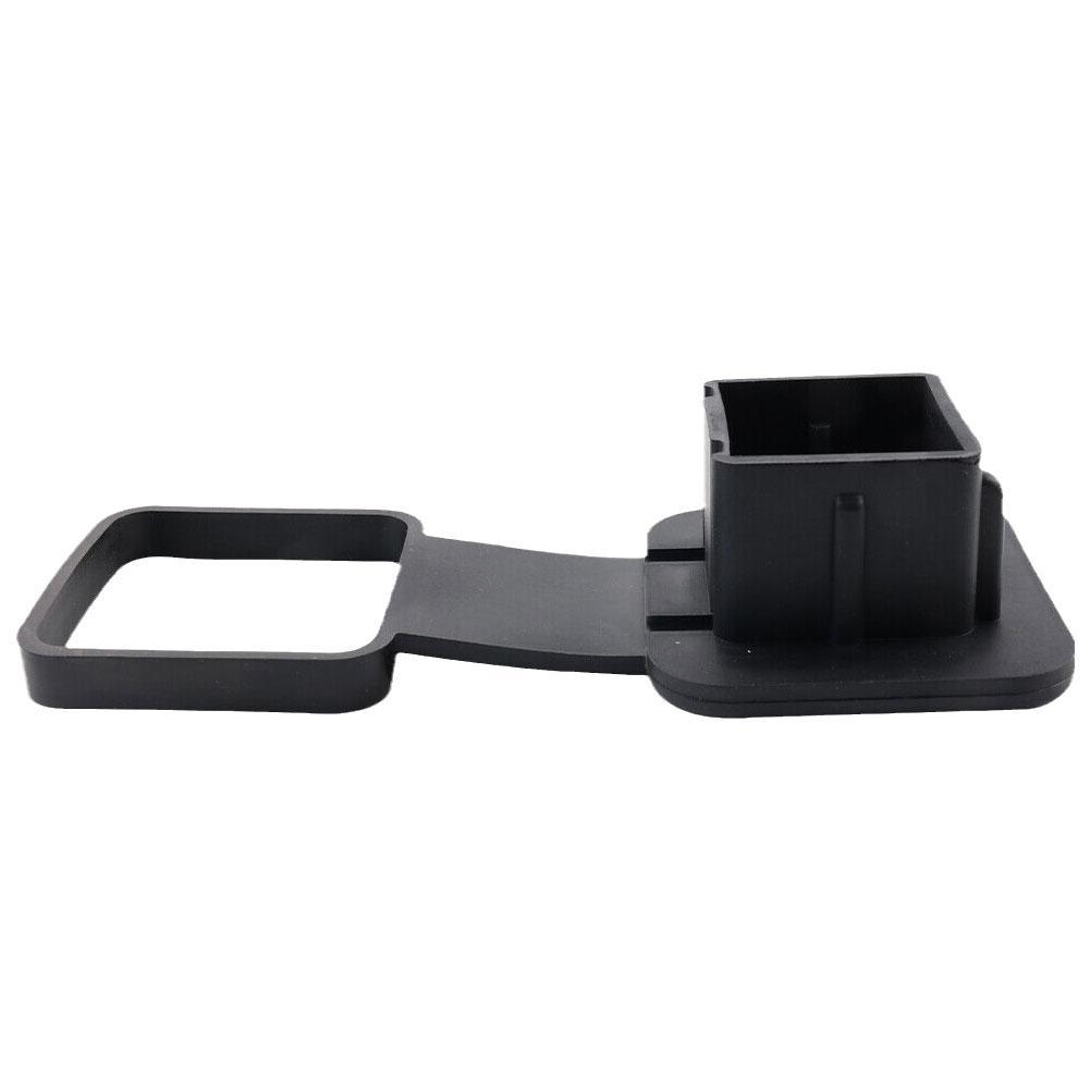 Tow Plug Tube Cap Protector Waterproof Trailer Hitch Cover Dustproof 2 Inch Receiver Auto Square Plug Tow Hook Cover