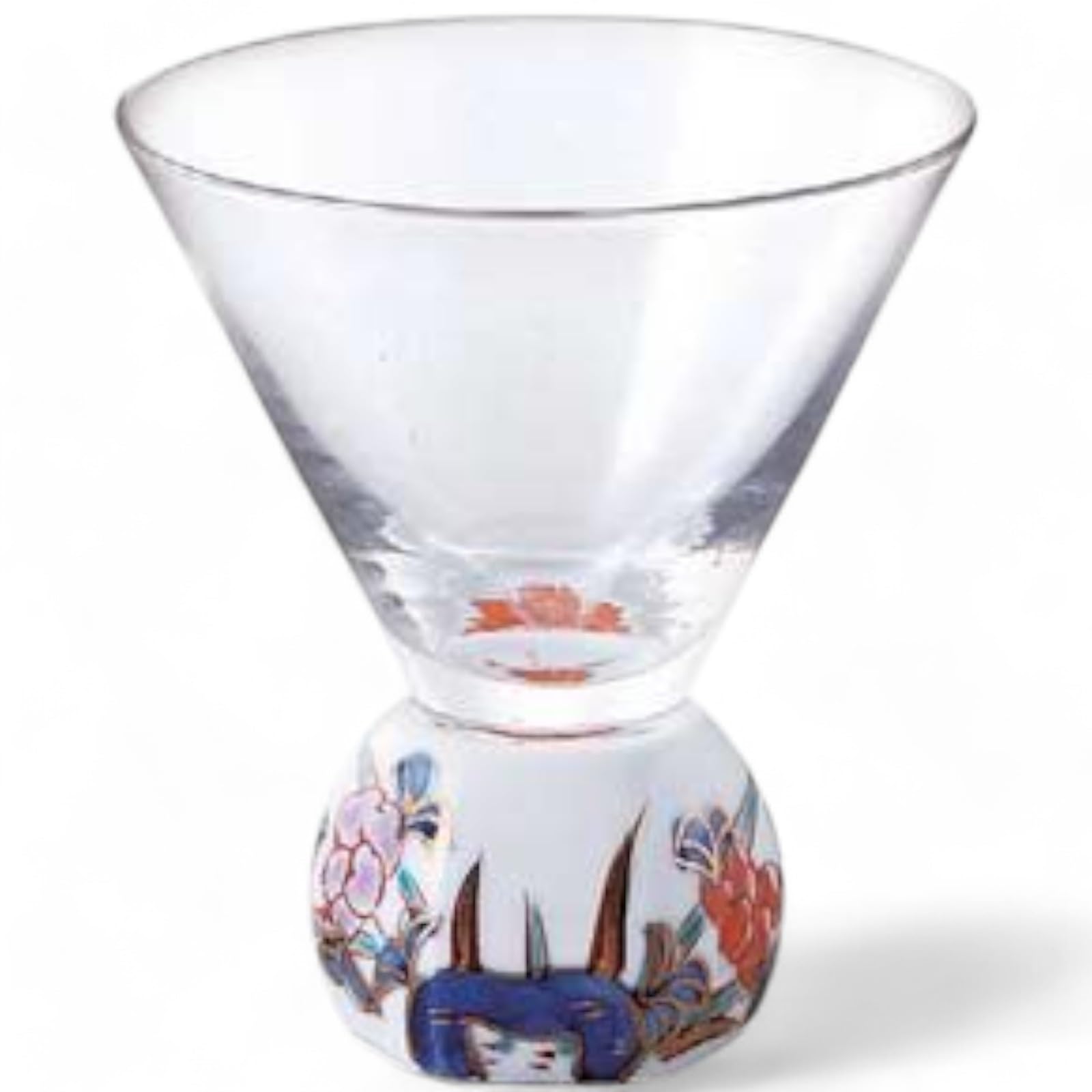 

Arita ware sake SAKE GLASS Made in Japan Takumi-style cup, Ko-Imari style, (hexagonal),