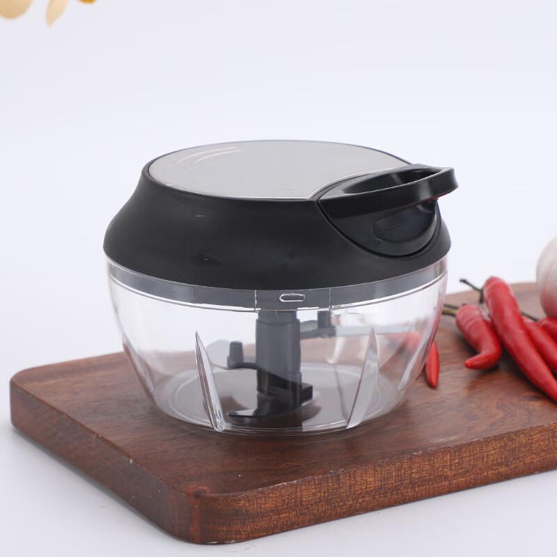 

ZISIZ Pull-String Food Chopper with Metal Lid (2-Pack)