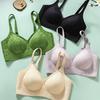 Women's Soft-supported Top Support Seamless Underwear Women's Anti-sagging Underbra Without Underwire Push Up Bra