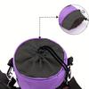 Mesh Clothespin Bag Holder with Drawstring Closure Breathable Moisture Resistance Large-Capacity Clothespin Storage Organizer