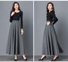 Plus Size A-Line Flowing Skirt – New Spring/Autumn Style for a Professional, Slimming Look