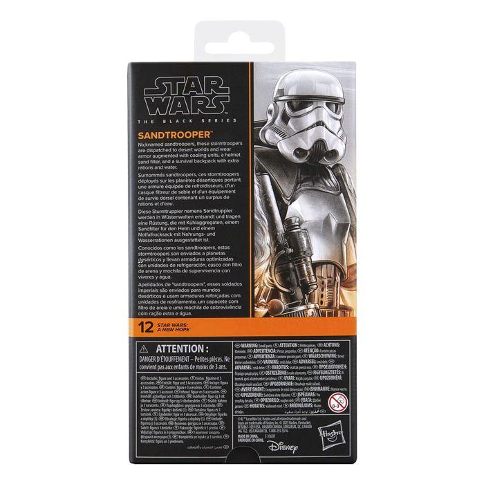 Hasbro - Star Wars Episode IV Black Series - Figurine Sandtrooper 15 cm