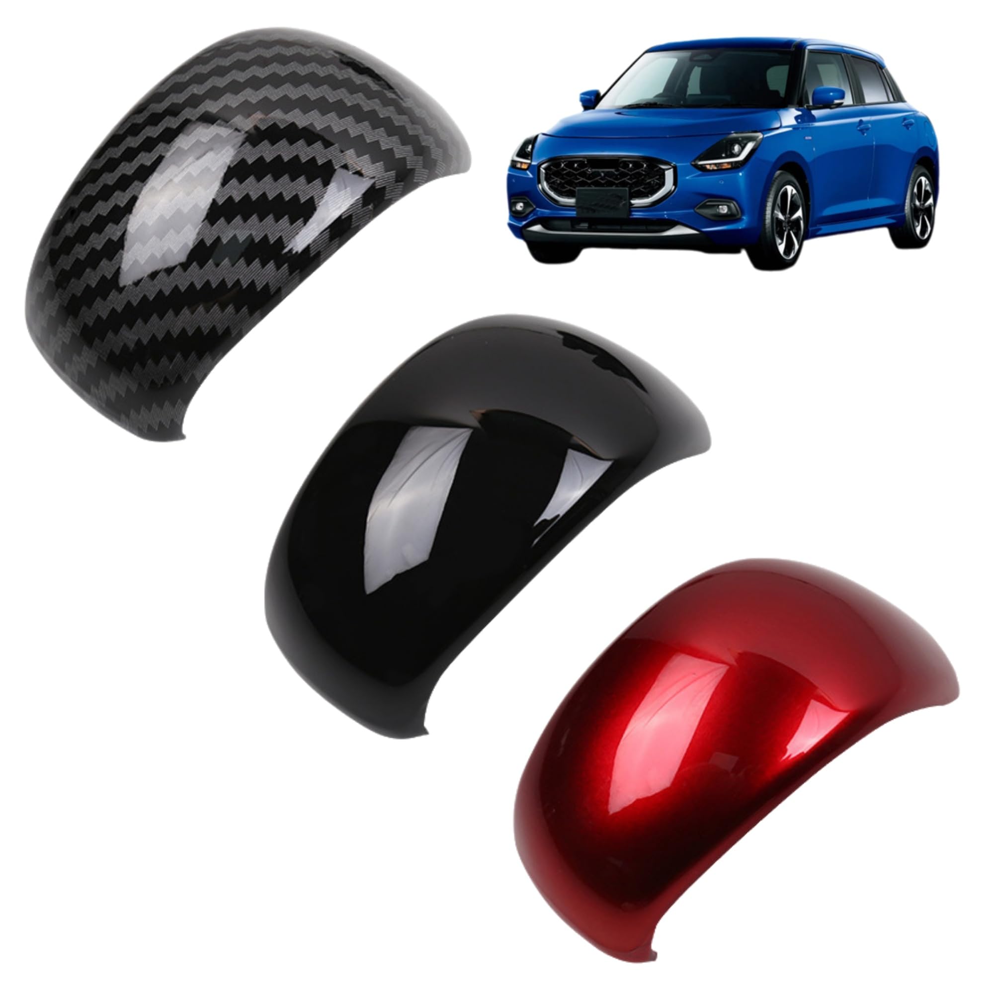 

DodoxDIY Совместимо с Новым Swift Sport Ручка Рычага Переключения Передач Кастомный Красный Аксессуар для Интерьера, Накладка/Декоративная Пластина Рычага, Детали ZDEDS/ZCDDS, Специально для Автомобиля