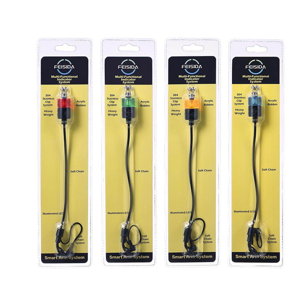 New Acrylic+Stainless Steel Carp Fishing Swinger Swinger Carp Fishing Illuminated Premium Carp Fishing Swinger Accessories зелёный