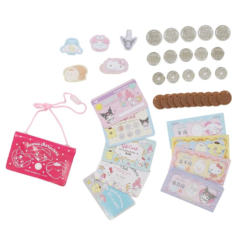 Maruka Sanrio Characters Набор для игры в деньги - Игрушка для ролевых игр, Возраст 3+, 192607