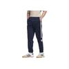 Adidas Originals Logo Lettre Imprimé Rayures Pantalon Tricoté Sport Simple Confortable Rétro Pantalon Unisexe Indigo Foncé JL8402
